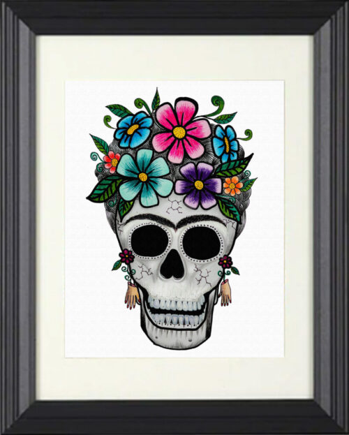 Frida Skull - Print