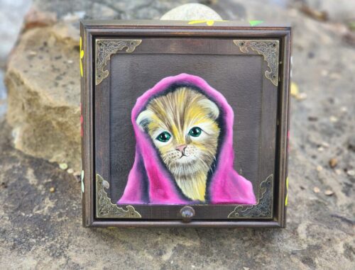 Kitten Trinket Box