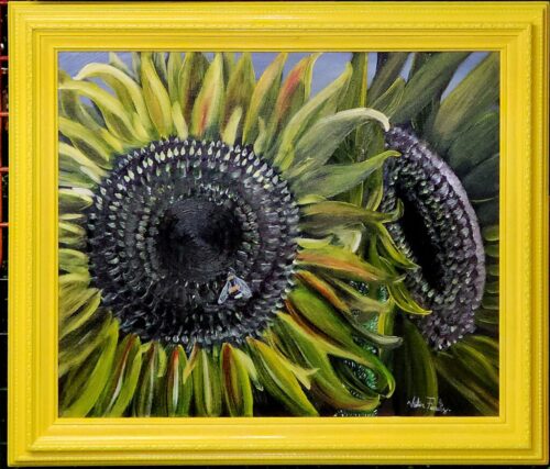 Giant Sunflower Painting