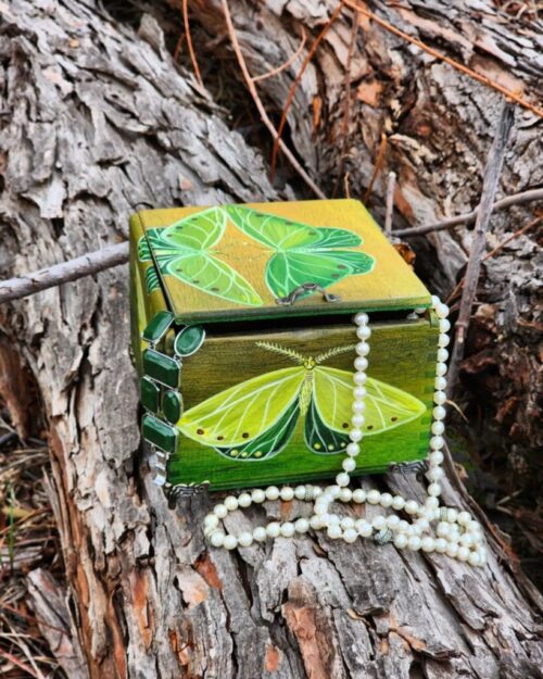 BrimstoneButterfly | Wooden Jewelry Box