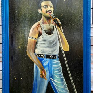 Freddie Mercury Surrealistic Painting