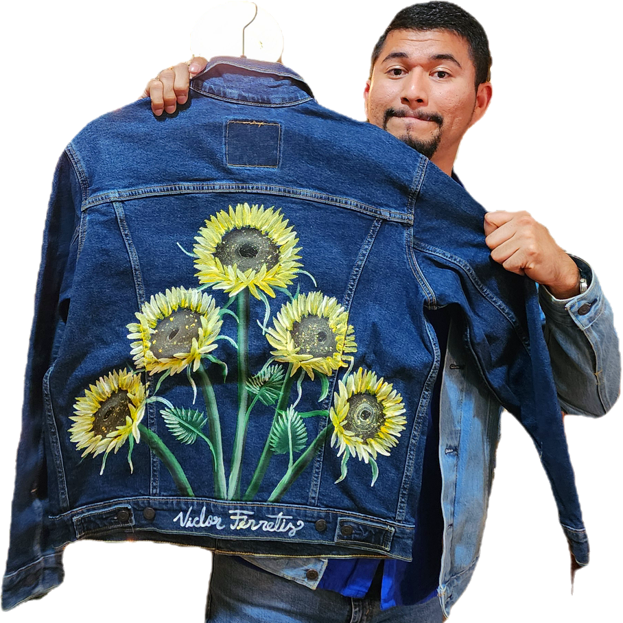 Sunflowers Jacket S, M, and L Brand-new Levi’s